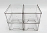 Stackable Cosmetic Organizer Drawers