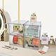 clear stackable storage bins