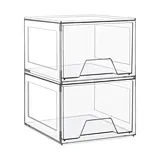 Stackable Cosmetic Organizer Drawers